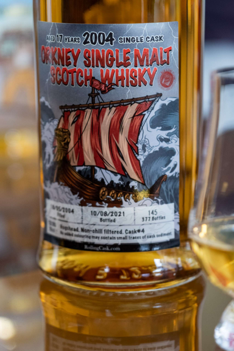 Viking Dragon Boat - Highland Park Orkney Single Malt Scotch Whisky 2004 - Image 2