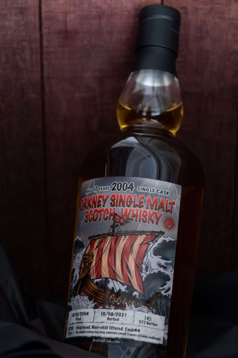 Viking Dragon Boat - Highland Park Orkney Single Malt Scotch Whisky 2004